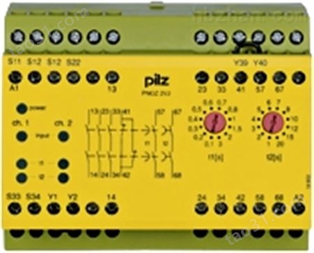 Pilz皮尔兹继电器774330P2HZX124VAC3n/o1n/c