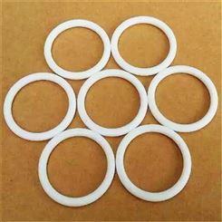 白色四氟垫 聚四氟乙烯密封件垫 耐磨耐用四氟铜粉带 挡圈