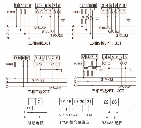 安科瑞 直流电流传感器 BD-DI 测量直流电流 模拟量输出