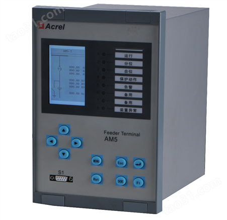 安科瑞 电容器综合保护装置AM5-C 电容器保护装置 两段式过流保护