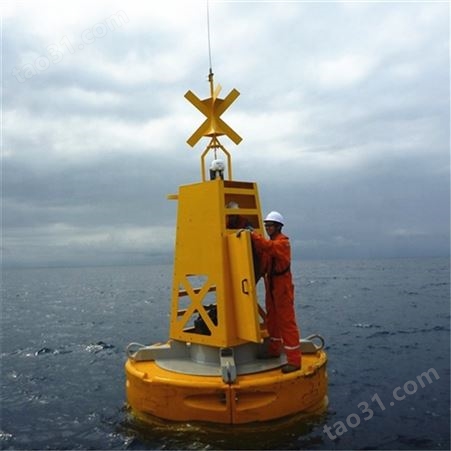 航标柏泰大型号3米直径海洋浮标材质聚乙烯