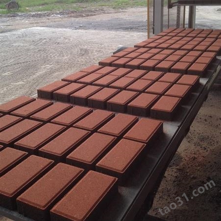 记中工程--洪山陶土砖透水砖 透水盲道砖价格 环保透水砖生产厂家