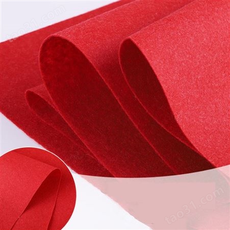 定制一次性结婚红地毯 加厚定制庆典展览婚庆活动地毯 一次性红地毯
