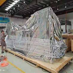 大型货柜机床防潮铝箔袋  苏州可抽真空铝箔立体包装袋