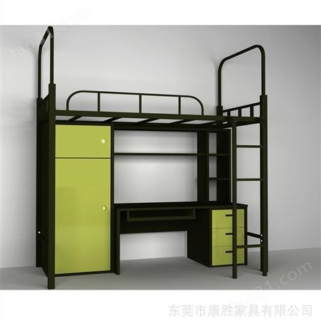 康胜广东公寓床厂 员工双层高低公寓床工厂价
