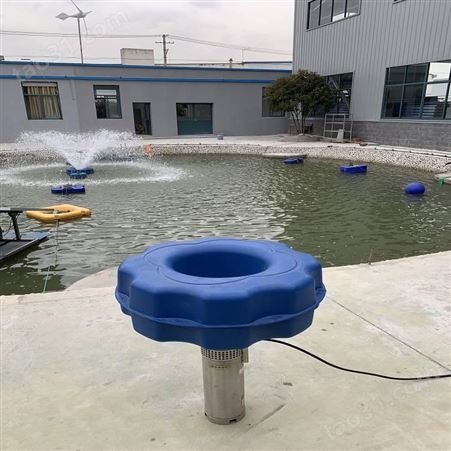如克出售水面曝气增氧设备 RPQ喷泉曝气增氧机 直连式结构安装操作方式简便 河道曝气机