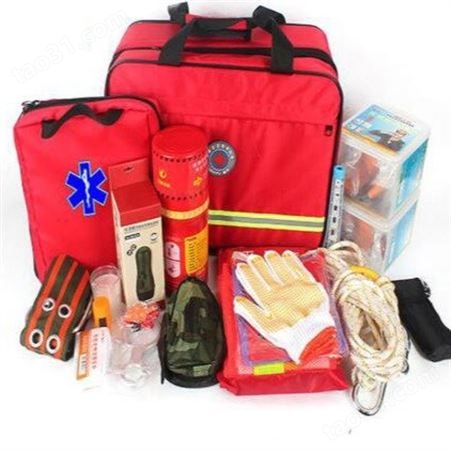 防灾避难地震应急救援包 LF-12102 B型急救药包