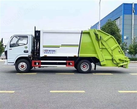 东风多利卡D6压缩式垃圾车 厂家直营 大量供应垃圾车