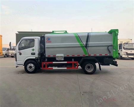 国六东风多利卡D6自装卸式垃圾车 厂家直营 现货供应 出售