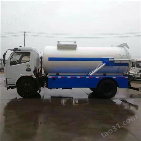 东风福瑞卡8吨餐厨垃圾车，泔水运输车厂家，湿式垃圾车价格