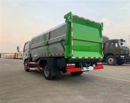 国六东风多利卡D6自装卸式垃圾车 厂家直营 现货供应 出售