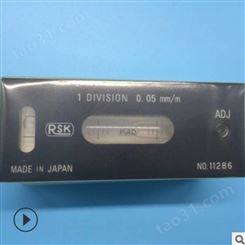 日本RSK条形水平仪542-6005规格600*0.05mm