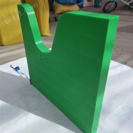 山东友邦绿色耐磨垫板高厚度绿色板70mm  耐磨耐韧性 厂家来图定制
