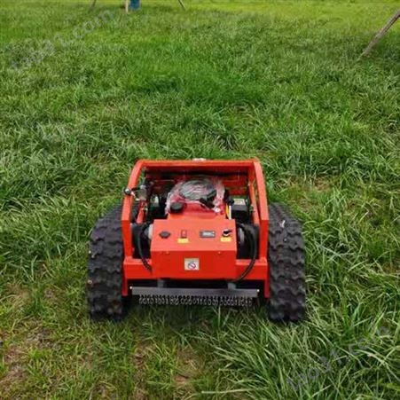新款智能割草机多功能割草机遥控割草机汽油割草机 履带全自动割草机