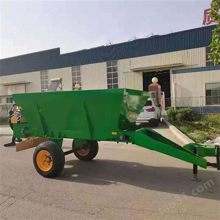 中铠牵引式撒肥车  出口粪便有机肥  ZK-40施肥器施肥机械