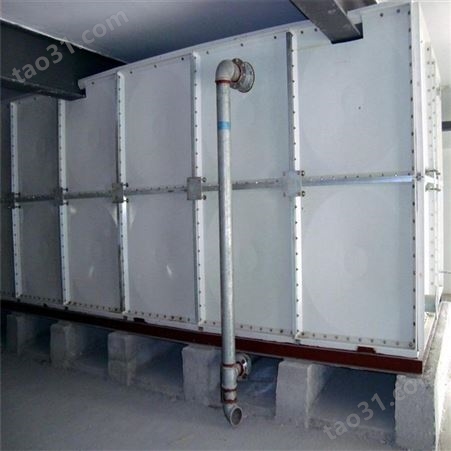 春田环保 生产 玻璃钢水箱 40立方生活饮用蓄水箱 安装定制