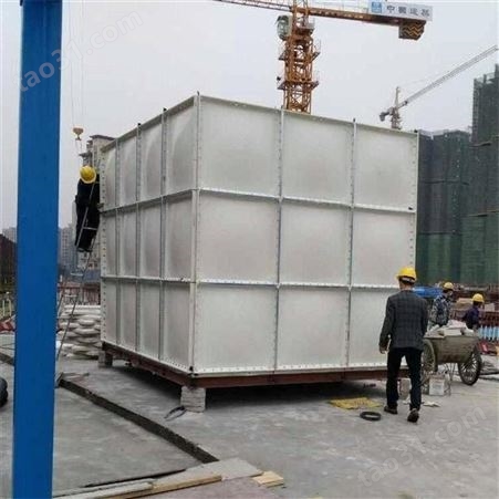 春田环保 生产 玻璃钢水箱 40立方生活饮用蓄水箱 安装定制
