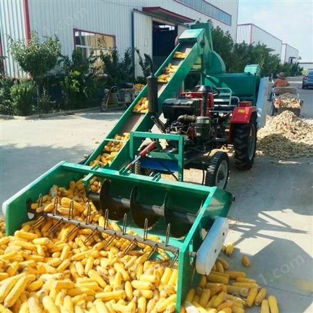 河北 大型玉米脱粒机 自动装车玉米脱粒机 直销厂家
