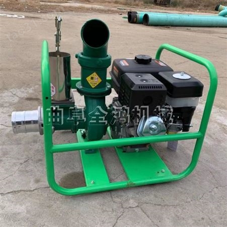 大口径汽油抽水泵柴油排污水泵手推6寸离心泵