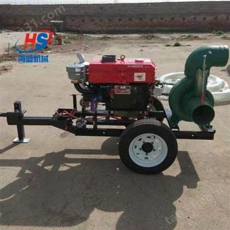 灌溉汽油小型水泵 柴油推车4/5/6寸水泵防汛水泵