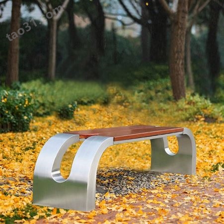 公园椅子户外椅 园林庭院休闲椅 实木长条椅防腐木长凳