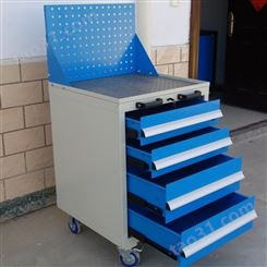 车间工具柜移动工具车 重型零件存放柜可定制