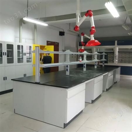 中多浩 PP实验台钢木实验室边台 不锈钢实验室工作台全钢实验台
