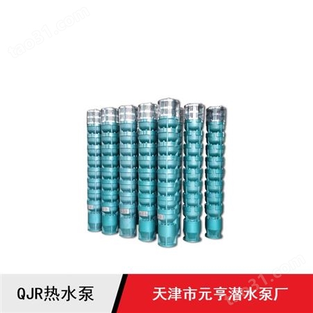 天津高扬程带吸水罩QJR系列热水泵市场