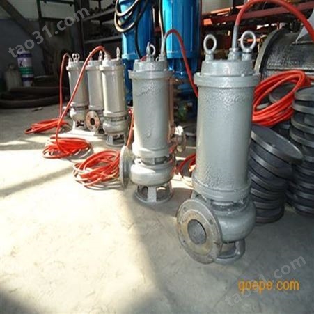 东坡泵业-排污泵-80WQ40-16-4无堵塞排污泵-潜水排污泵