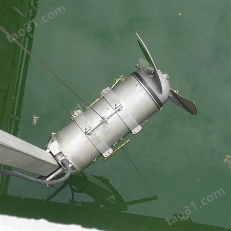 兰环 潜水搅拌机 QJB 污水处理潜水搅拌机器安装图片