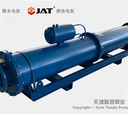 300QJW卧式潜水泵_流量150-400m³/h卧式潜水泵