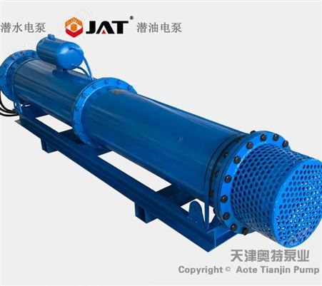 300QJW卧式潜水泵_流量150-400m³/h卧式潜水泵
