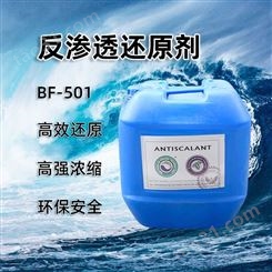 反渗透还原剂BF-501 水处理药剂纯水纳滤超滤 RO膜锅炉除垢还原剂