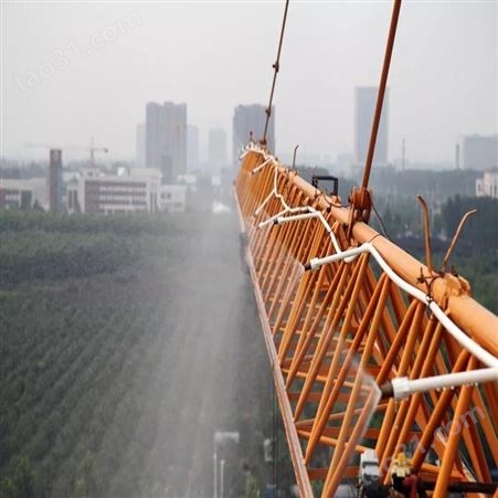 广西北海全自动塔吊喷淋设备高空雾化加湿系统售后保障