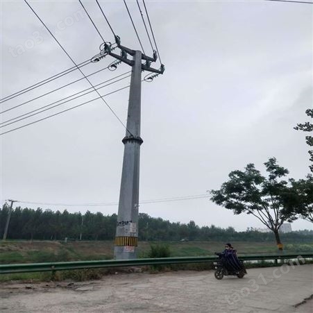 电力钢管杆 电力钢管塔10kv