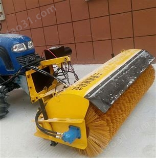 手扶式滚刷扫雪机 铲车带扫雪机滚刷 SX-3000汽车清雪机厂家