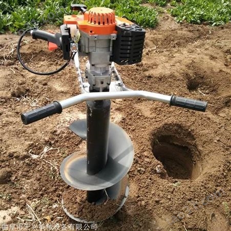 汽油挖坑机 种植树挖坑机 好操作挖坑机3.8马力