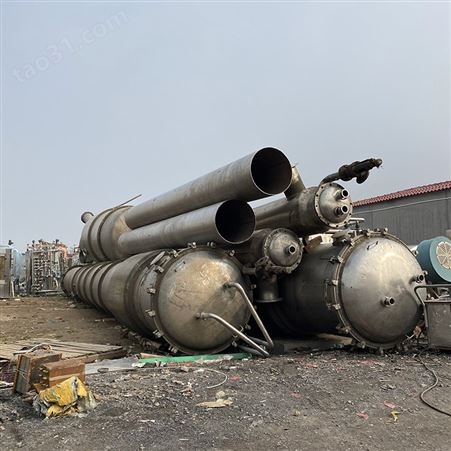 回收2吨MVR废水蒸发器 回收钛材蒸发器推荐清百