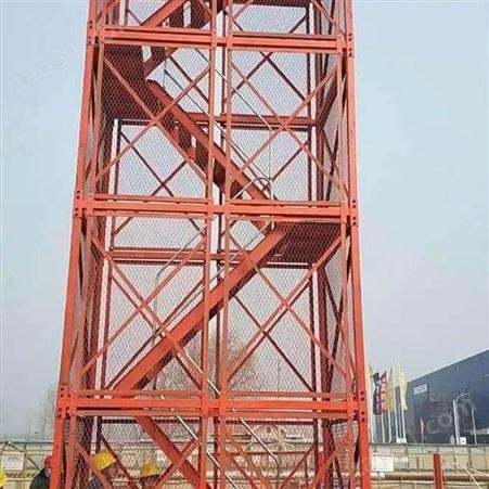 施工重型梯笼 拼装式安全梯笼 施工箱式梯笼 安全梯笼