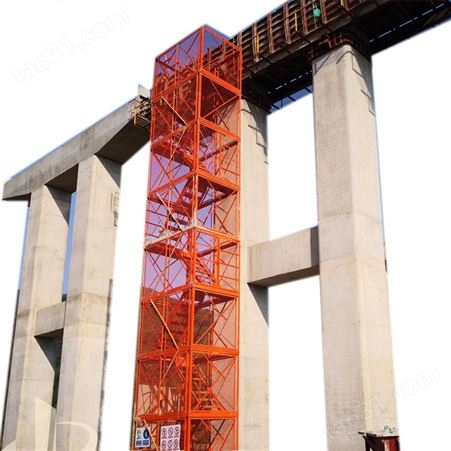 高桥桥墩施工梯笼 施工箱式安全梯笼 建筑路桥施工安全梯笼 博睿安全梯笼