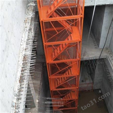 基坑安全梯笼 支持订制 按图加工 框架式安全梯笼 重型安全梯笼