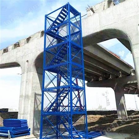 拼装式安全梯笼 加强型安全梯笼 桥梁组合式安全梯笼 地铁桥梁安全梯笼 规格可按需定制