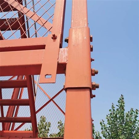 施工箱式梯笼 加重安全梯笼 组合式基坑梯笼 基坑梯笼