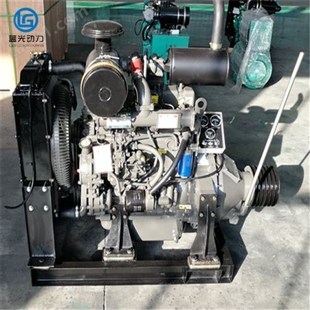 潍柴4105柴油机带离合器 空压机用柴油发动机