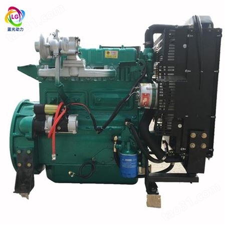 潍坊ZH4105ZD柴油机 50千瓦发电机组配套4105发动机