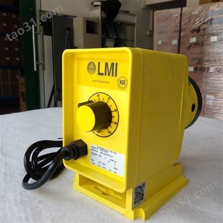 计量泵P056-398TI米顿罗LMI水处理电磁泵 工程塑料PVC加药泵