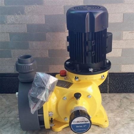 机械隔膜计量泵GB系列 LMI米顿罗耐磨双隔膜泵头污水加药泵