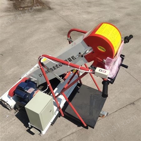 汽油手扶式粮食装袋机 玉米收集灌袋机 宽幅式小型收谷机