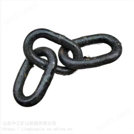 可来图供应不同规格矿用三环链 20锰硅材质锻打三环链