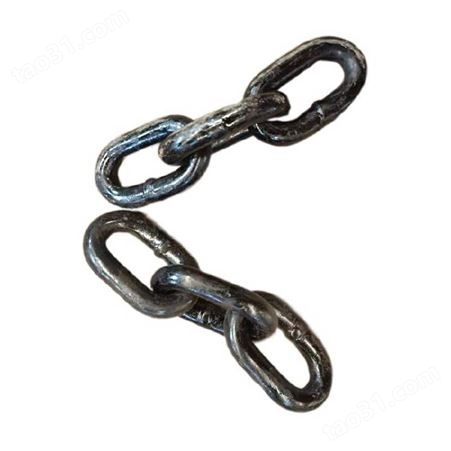 可来图供应不同规格矿用三环链 20锰硅材质锻打三环链